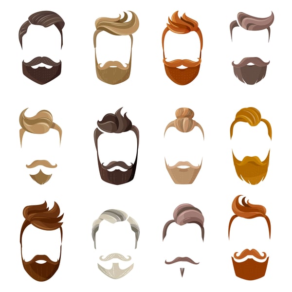 tipos de barba
